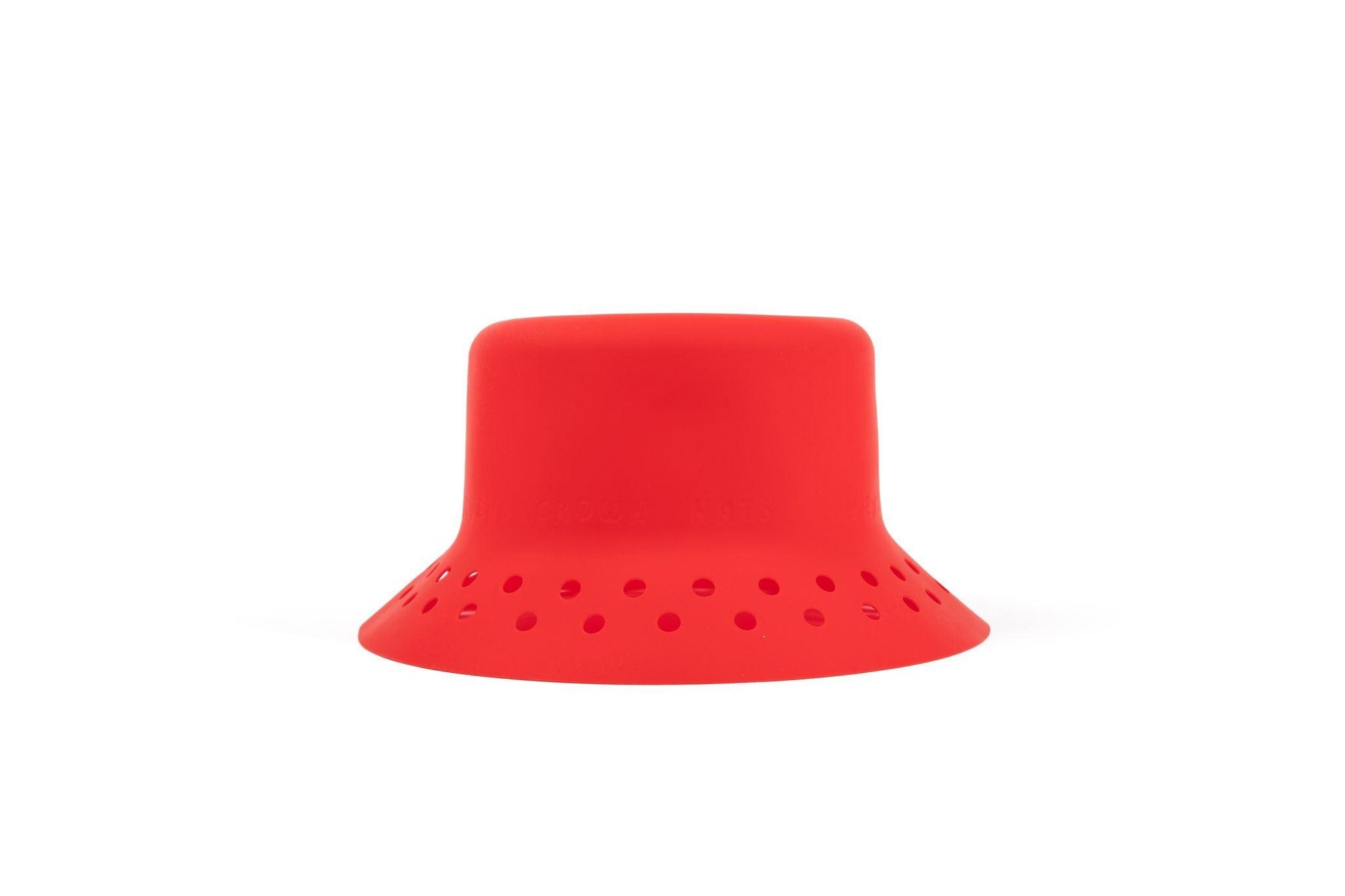 Sevens Crown Hat in Poppy Red - Sevens Crown Hats